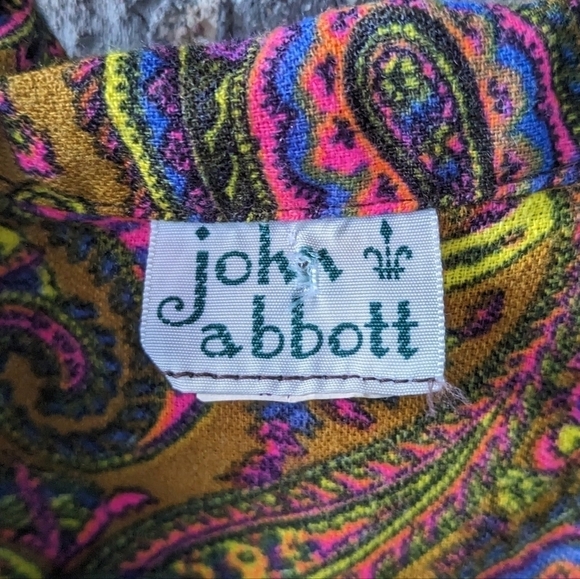 Vintage 1960s John Abbott Long Sleeve Button Up Midi Dress - Picture 4 of 7